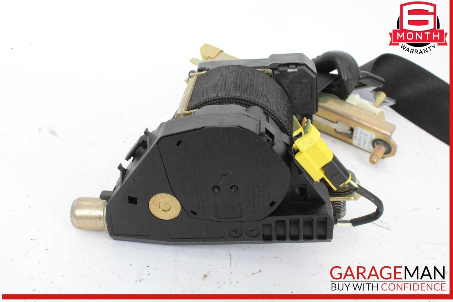 98-05 Mercedes W163 ML320 ML500 Rear Left Driver Side Seat Belt Retractor Black