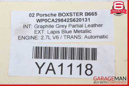 98-02 Porsche Boxster 986 Hose Tube Pipe Hydraulic Rack Gear Pressure Line OEM