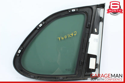 03-06 Porsche Cayenne 955 Rear Left Driver Side Quarter Window Glass OEM