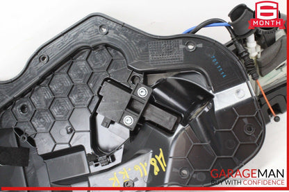 11-18 Audi A8 S8 Rear Right Side Inner Door Panel Cover w/ Lock Latch & Motor