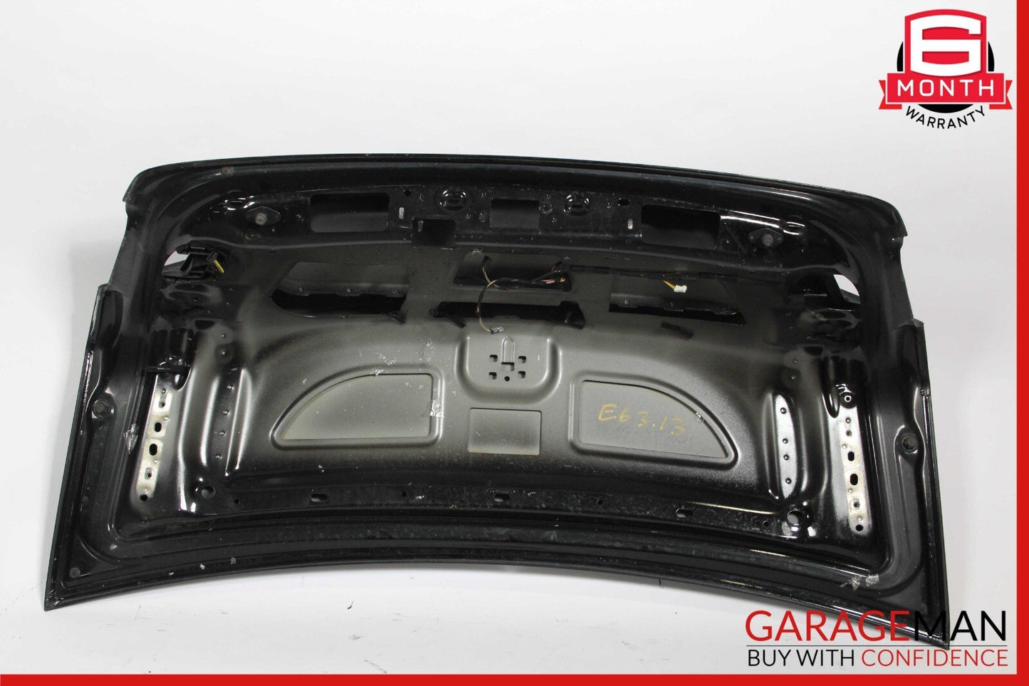 10-16 Mercedes W212 E350 E63 AMG Sedan Rear Trunk Lid Deck Shell Panel Black OEM