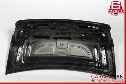 10-16 Mercedes W212 E350 E63 AMG Sedan Rear Trunk Lid Deck Shell Panel Black OEM