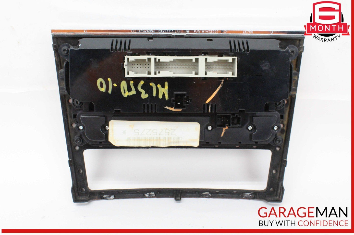 06-13 Mercedes W164 ML350 GL450 A/C AC Heater Climate Control Switch Trim OEM