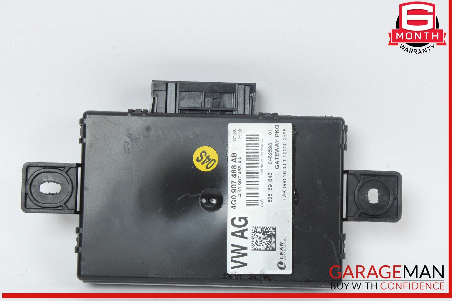 12-18 Audi A7 Interface Gateway Computer Control Module Unit 4G0907468 OEM