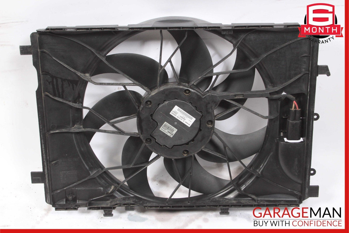 08-18 Mercedes C300 GLK350 E250 Engine Radiator Cooling Fan Motor Assembly OEM