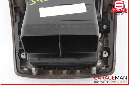 07-13 Mercedes W221 S400 Hybrid Rear Center Console AC A/C Air Vent Trim OEM