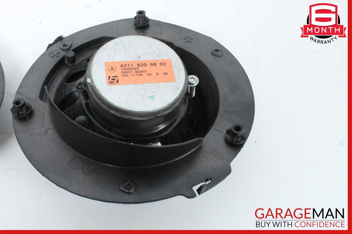 07-09 Mercedes W211 E350 E63 AMG Rear Left & Right Door Audio Sound Speaker Set