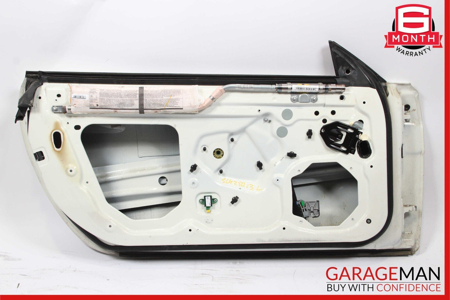 12-20 Mercedes R172 SLK250 Front Left Side Exterior Door Shell Calcite White