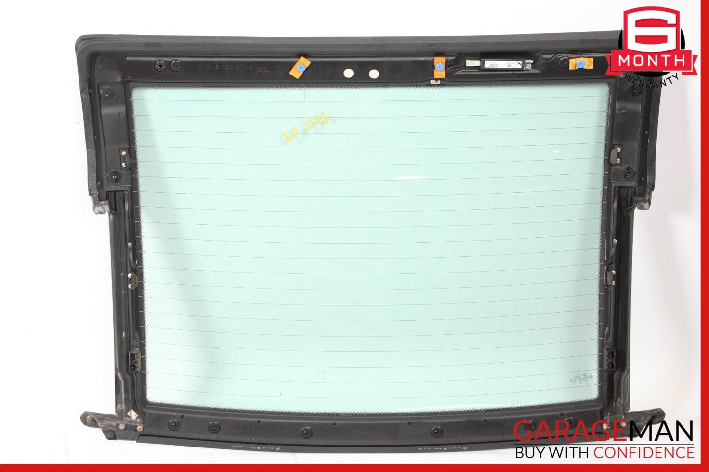 03-11 Mercedes R230 SL500 SL550 SL55 AMG Rear Back Windshield Window Glass OEM
