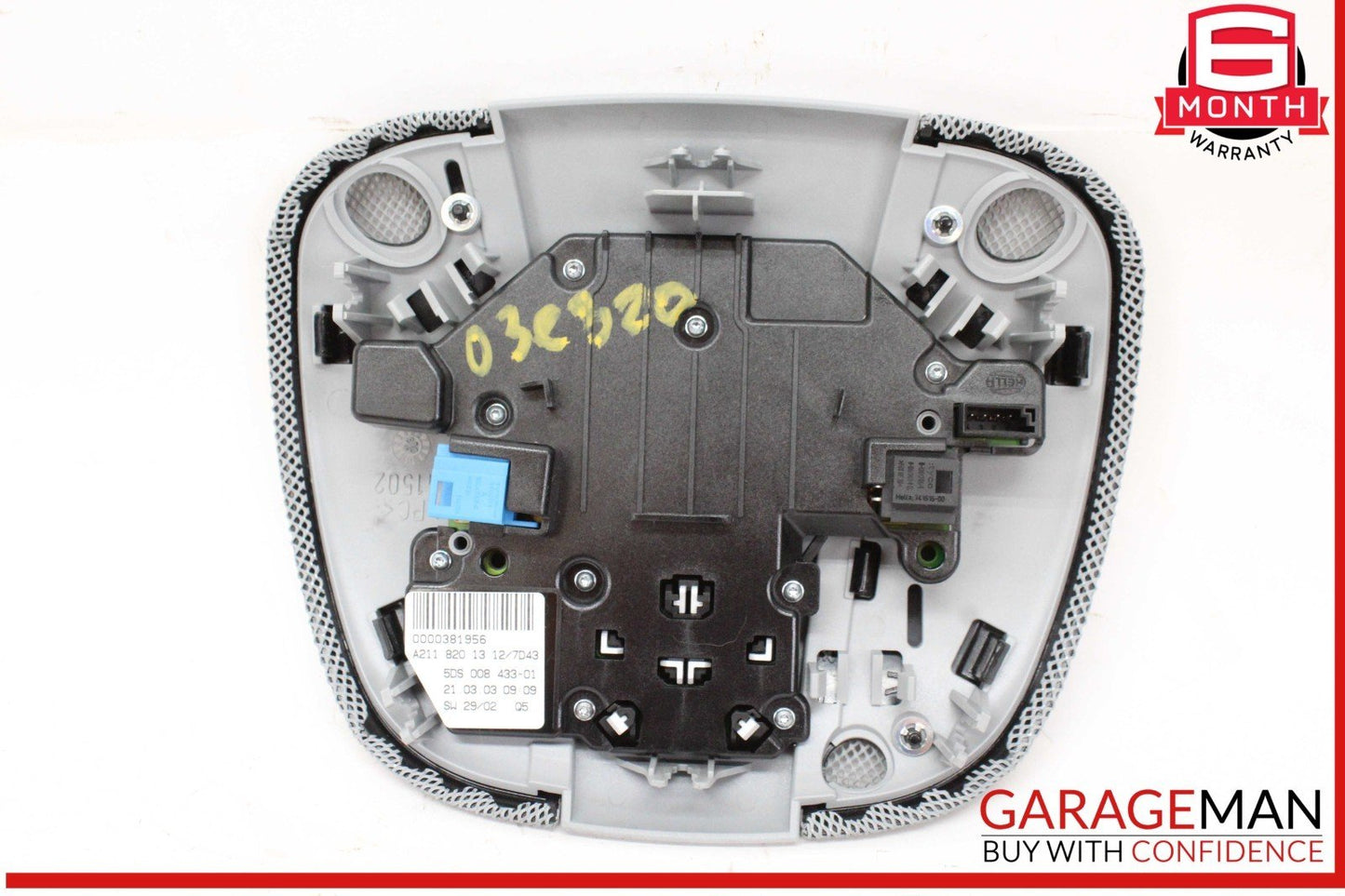03-09 Mercedes W211 E320 Rear Overhead Central Dome Light Reading Map Lamp OEM