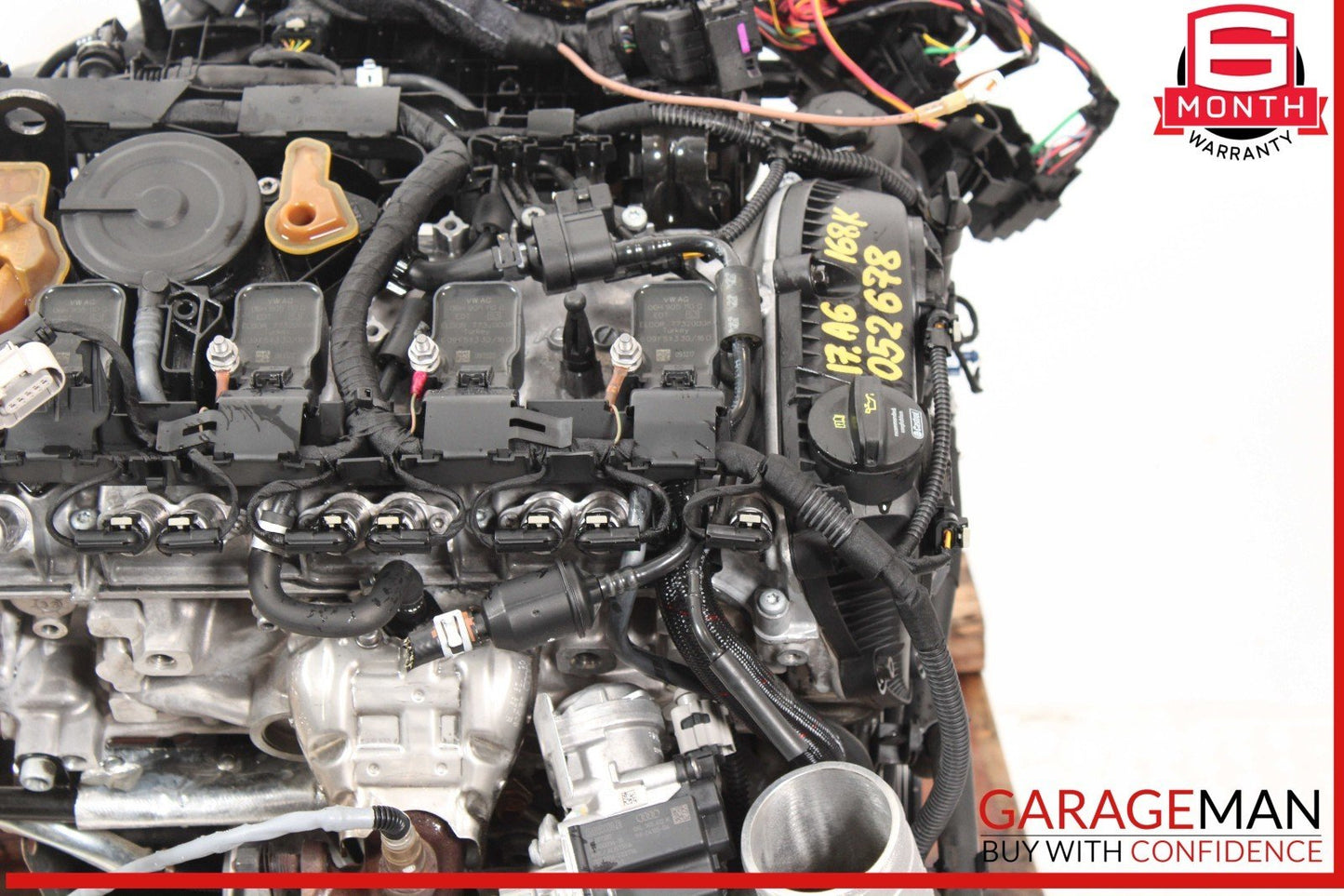 16-18 Audi A6 2.0L Engine Motor Assembly AWD OEM 168k