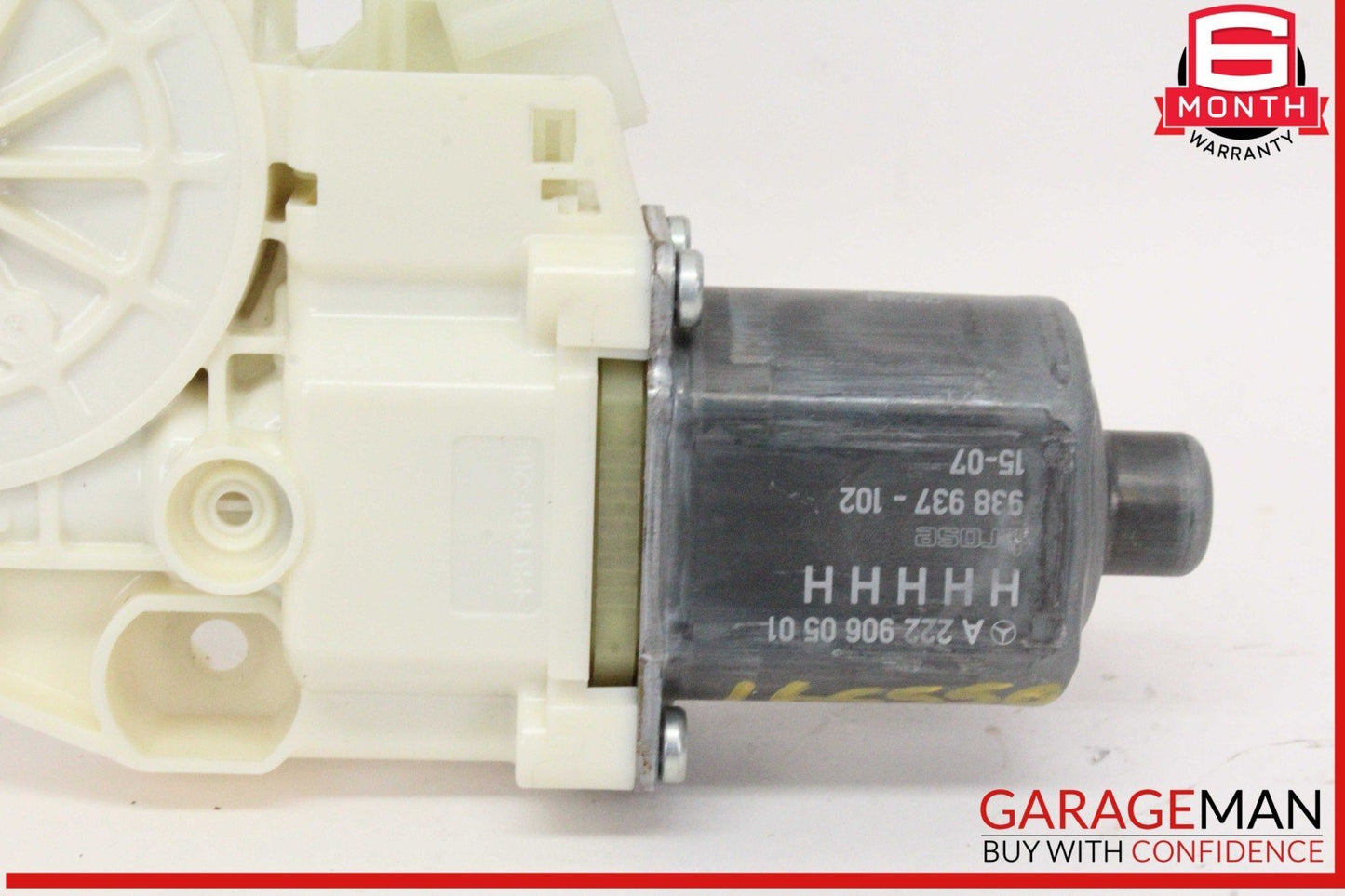 14-17 Mercedes W222 S550 Rear Left Driver Side Window Regulator Motor OEM