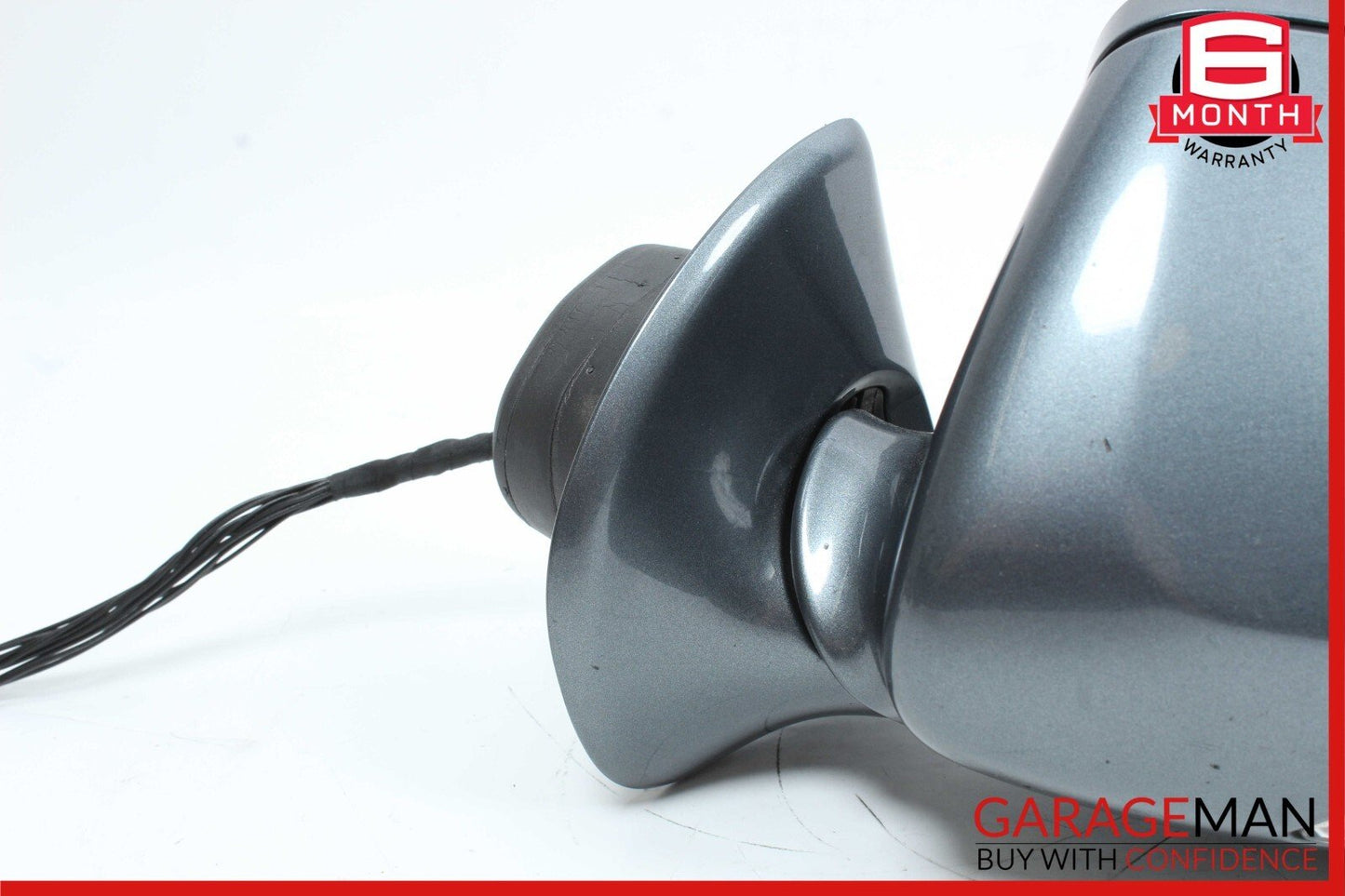 07-09 Mercedes W211 E550 E63 AMG Front Left Side Mirror Door Rear View Flintgray
