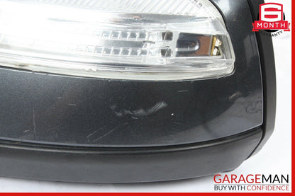 08-09 Mercedes W204 C300 C350 C63 AMG Front Left Side Mirror Rear View Door Gray