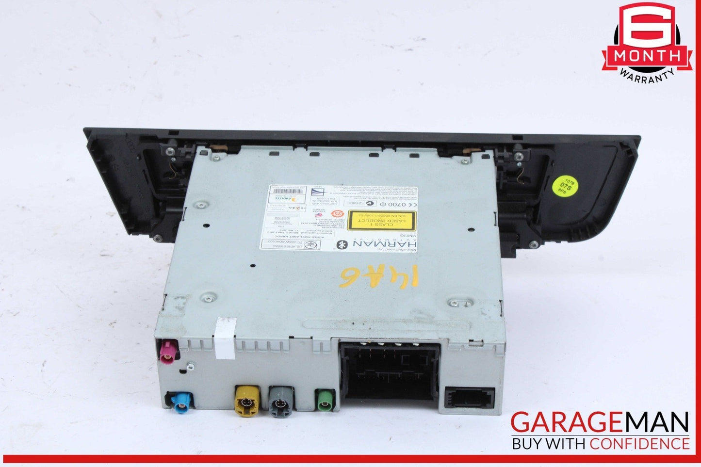12-15 Audi A6 S6 Front Dash Dashboard Audio Radio CD Receiver 4G0035746F OEM