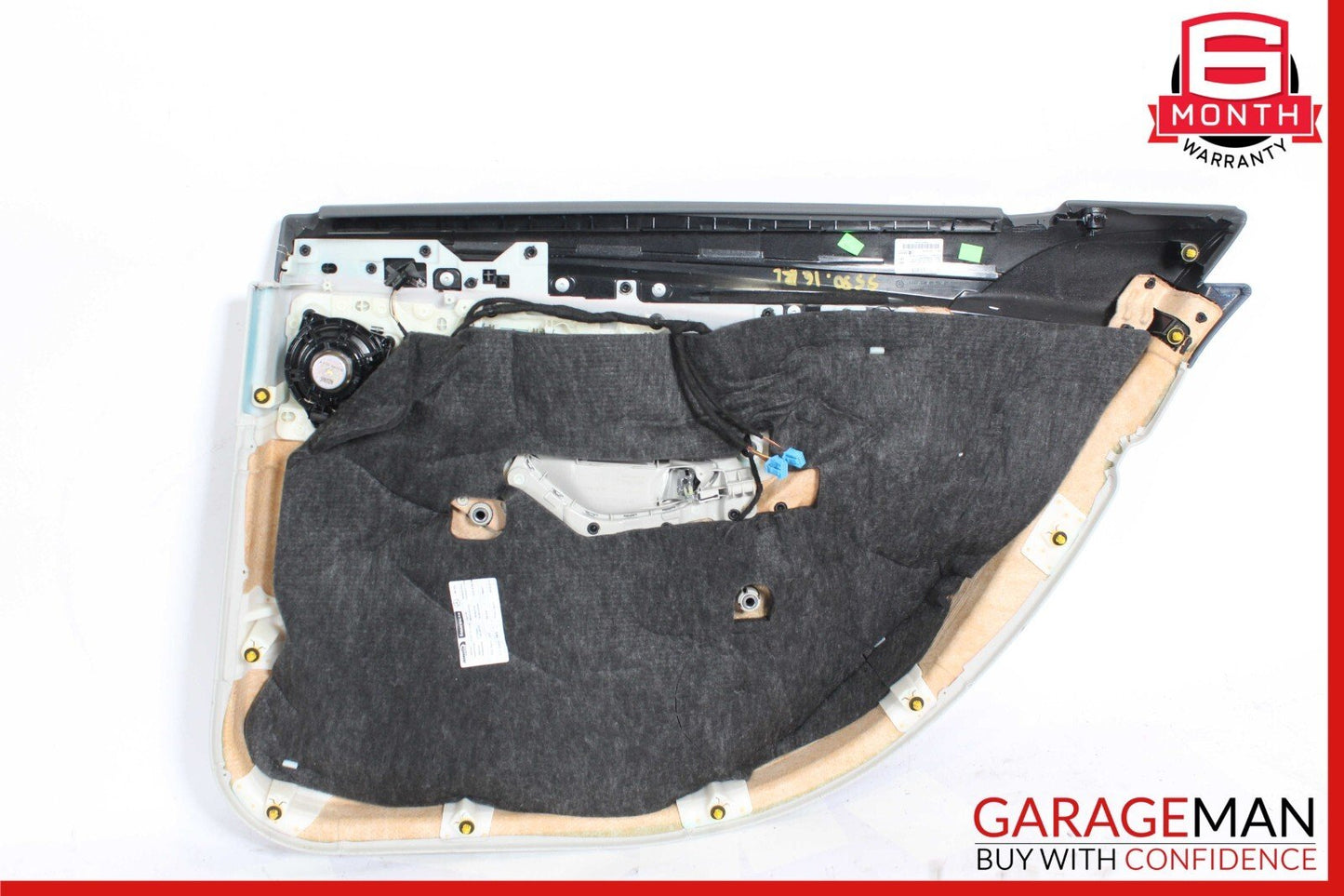 14-17 Mercedes W222 S550 S500 Rear Left Side Interior Door Panel Cover Gray