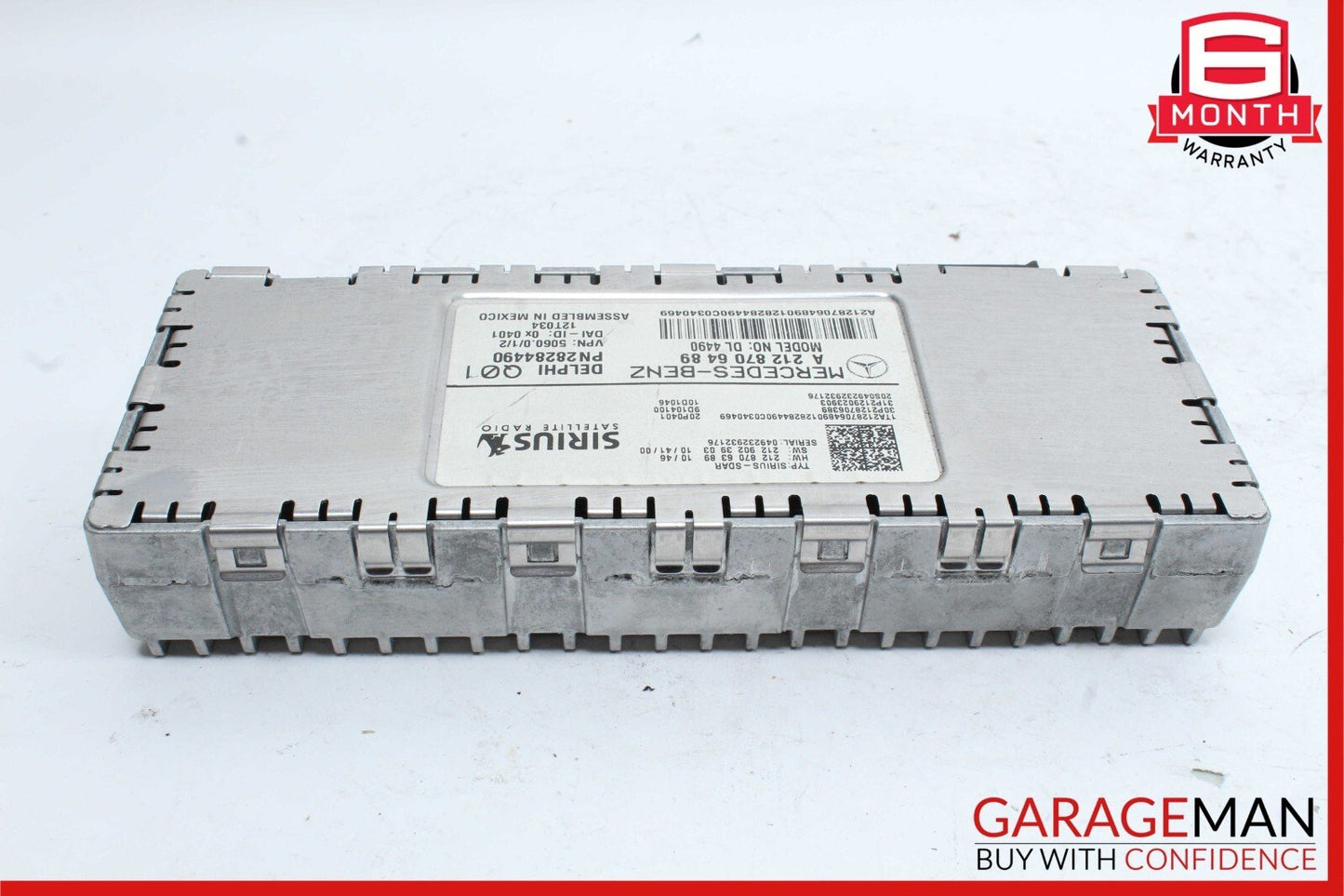 10-17 Mercedes CLS550 CLS400 SLK200 C250 Sirius Satellite Radio Receiver Module