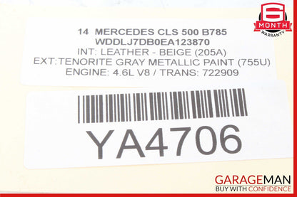 07-13 Mercedes W221 S550 S400 Front Right Side Under Seat Control Module Unit