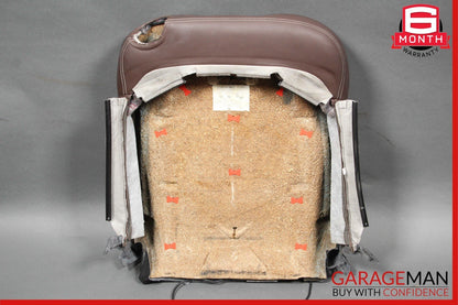 03-09 Mercedes W209 CLK320 Front Left Driver Top Upper Seat Cushion Brown