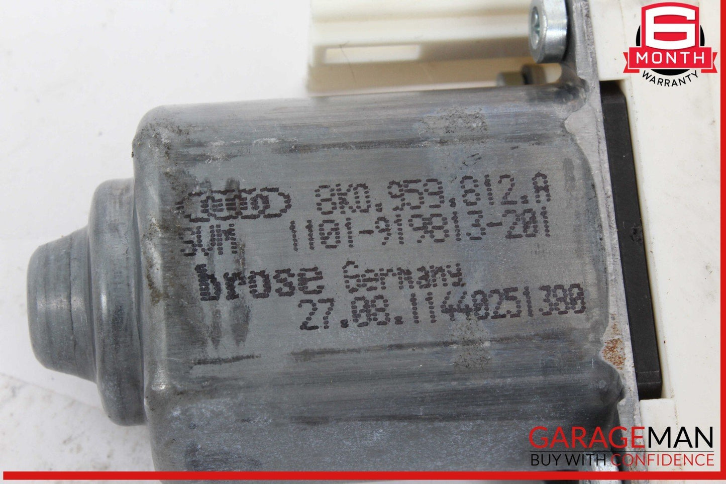 11-18 Porsche Cayenne S 958 Rear Left Side Door Window Regulator Motor Unit OEM