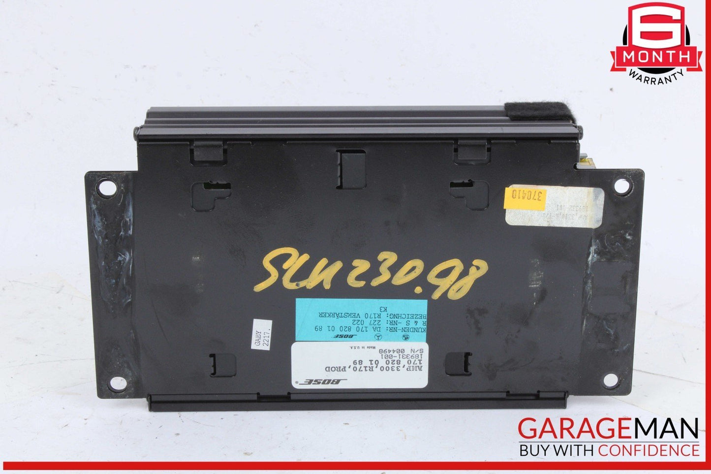 97-04 Mercedes R170 SLK230 Kompressor Amplifier AMP Bose Audio Sound 1708200189