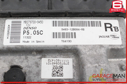 10-13 Jaguar XJ ECU ECM Engine Motor Control Module OEM