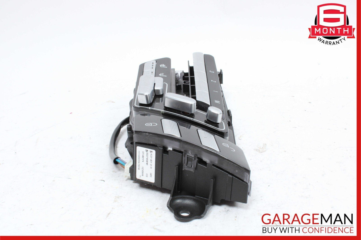 07-14 Mercedes W221 S550 CL600 Front Right Side Seat Control Switch Set OEM