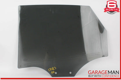 15-18 Audi Q3 Quattro Rear Right Passenger Side Door Window Glass OEM