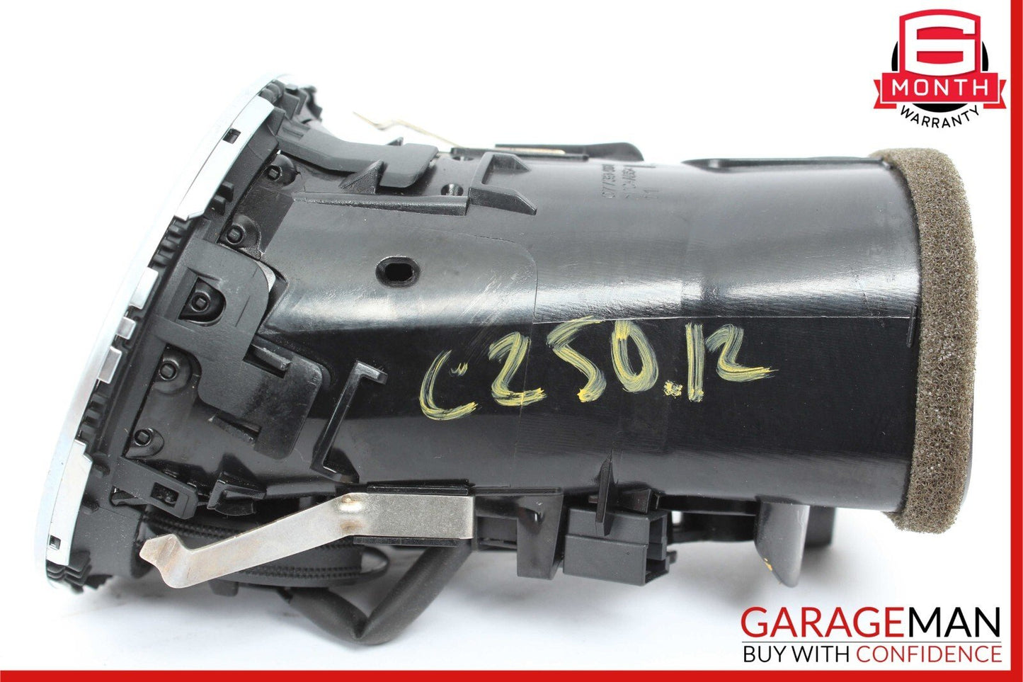 12-14 Mercedes W204 C250 Dash AC A/C Air Vent Grill Front Left Side Black OEM