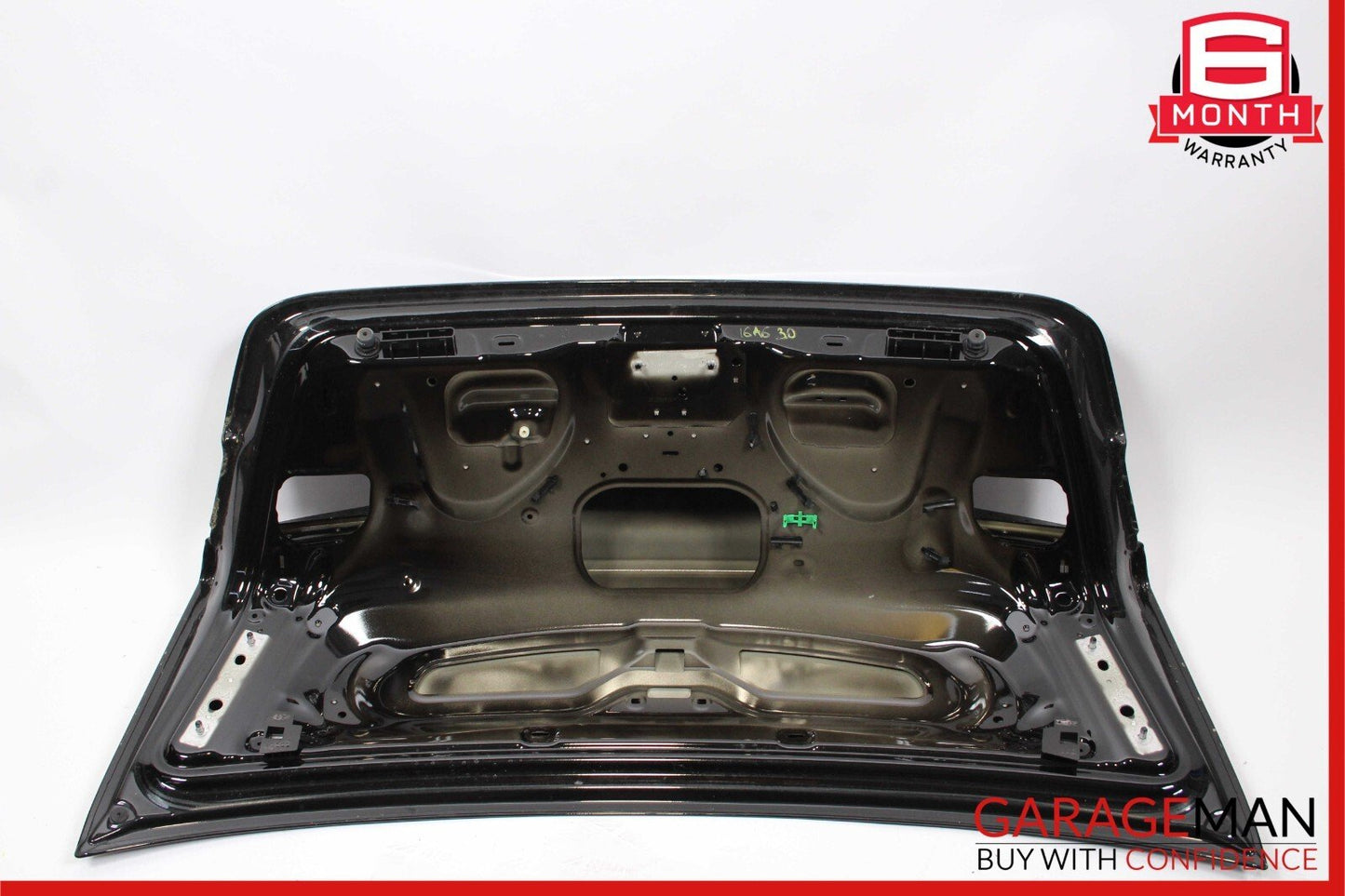 12-18 Audi A6 Rear Trunk Lid Deck Shell Panel Black OEM