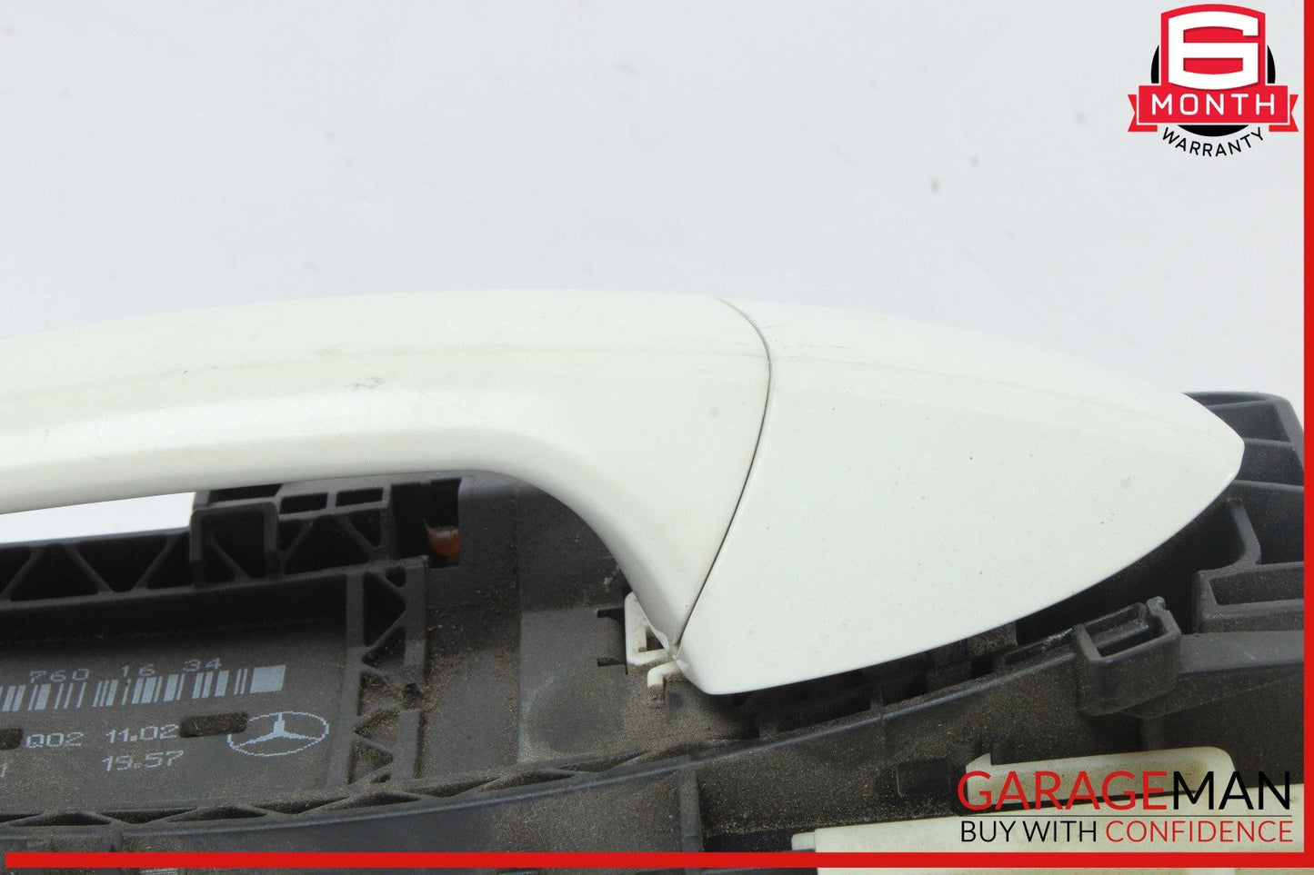 10-13 Mercedes W212 E350 Rear Right Door Handle White OEM