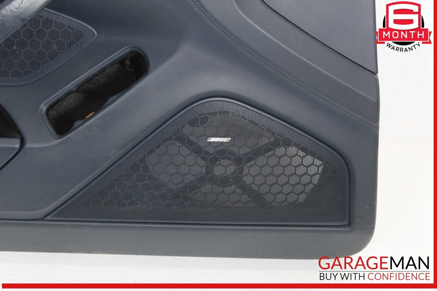 10-16 Porsche Panamera 970 Front Left Side Interior Door Panel Black OEM