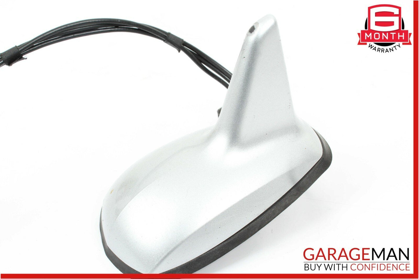 07-13 Mercedes W221 S550 S63 AMG S600 Top Shark Fin Antenna Roof GPS Silver OEM