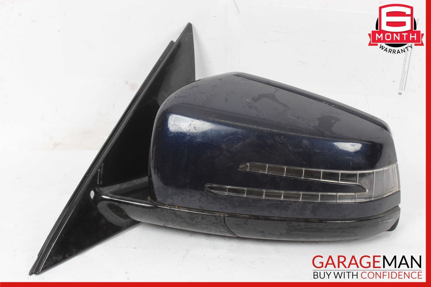 10-13 Mercedes W212 E350 E550 Left Driver Side Rear View Door Mirror OEM