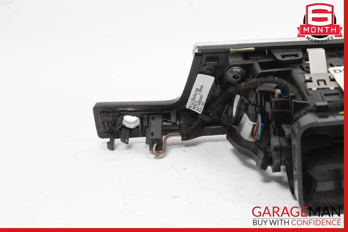 10-13 Mercedes W212 E350 E250 Front Left Dash AC A/C Air Vent Grille Trim Wood