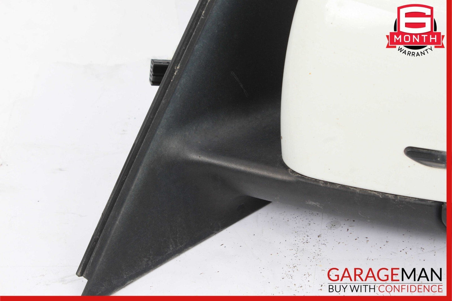 10-12 Mercedes X204 GLK350 Front Left Driver Side Mirror Rear View Door White