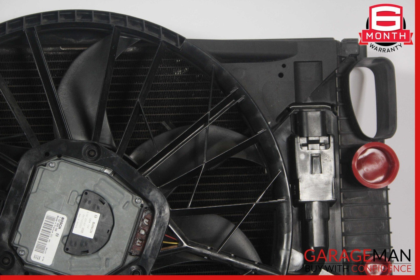 03-09 Mercedes E350 CLS500 Engine Motor Cooling Fan Radiator A/C  Condenser Assy