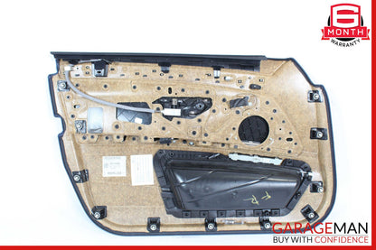 11-16 BMW F10 550i 535i 528i Front Right Side Interior Door Panel Brown OEM