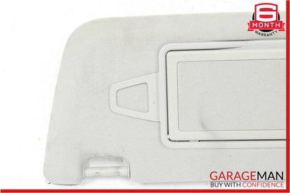 07-13 Mercedes CL600 S550 Front Left Sun Visor Sunvisor Shade Cover Grey Suede