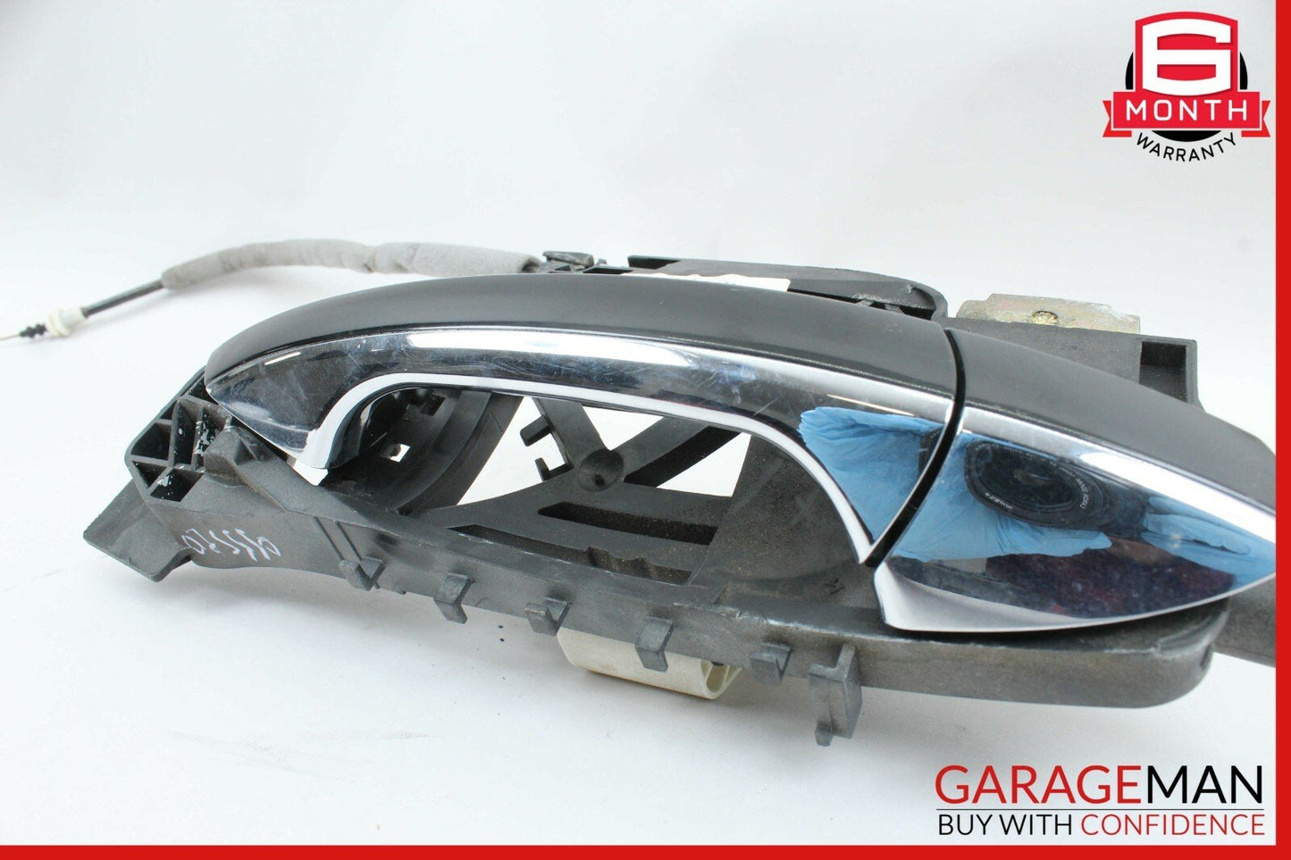 07-13 Mercedes W221 S550 S600 Rear Right Passenger Exterior Door Handle Black