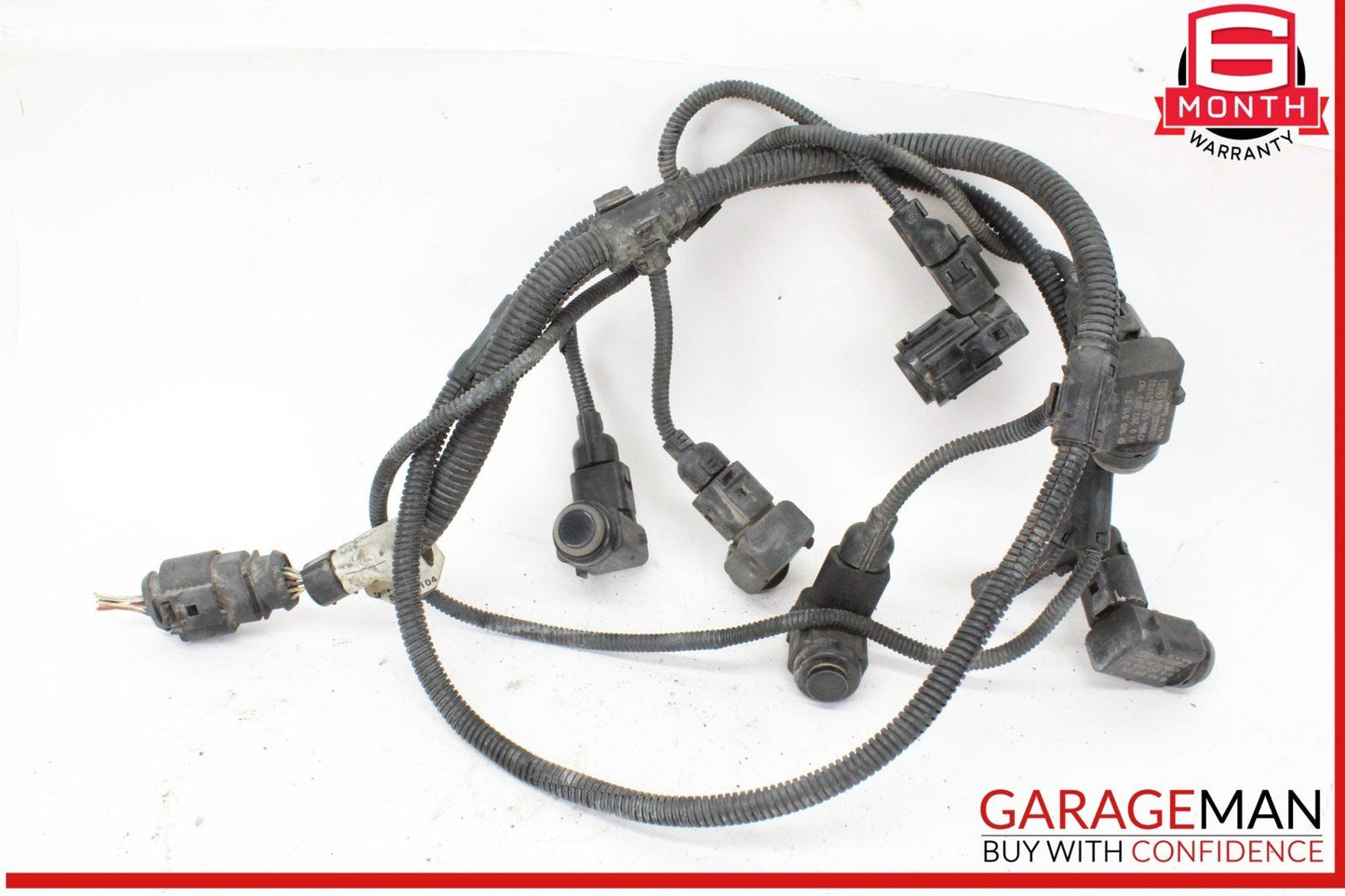 03-10 Porsche Cayenne 955 957 Bumper Parking Sensor Set w/ Wiring Harness OEM