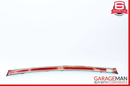98-02 Porsche Boxster 986 Rear Spoiler Wing Trim Panel Cover Red / Blue