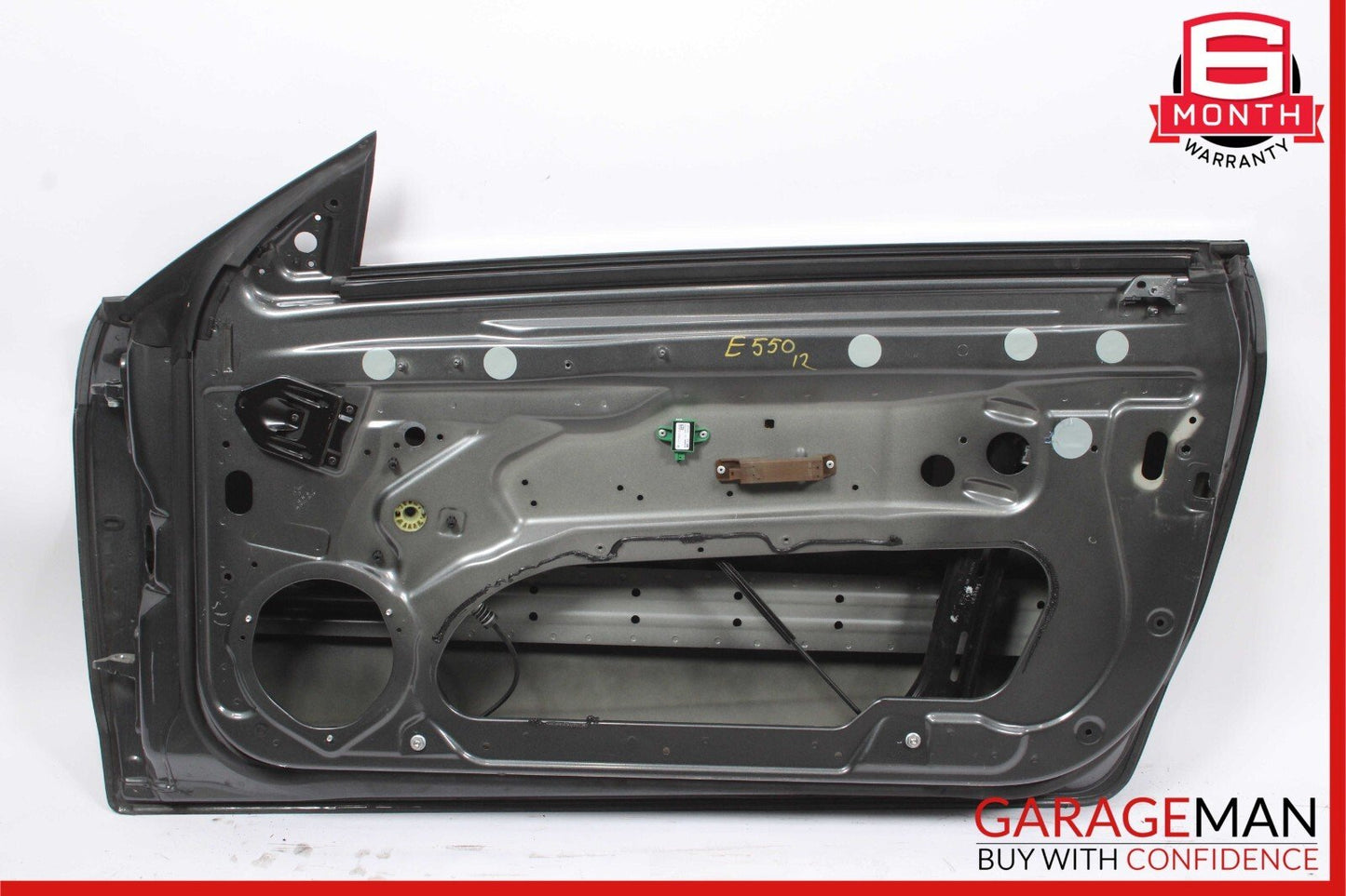 10-17 Mercedes W207 E550 Front Right Side Exterior Door Shell Panel Graphite