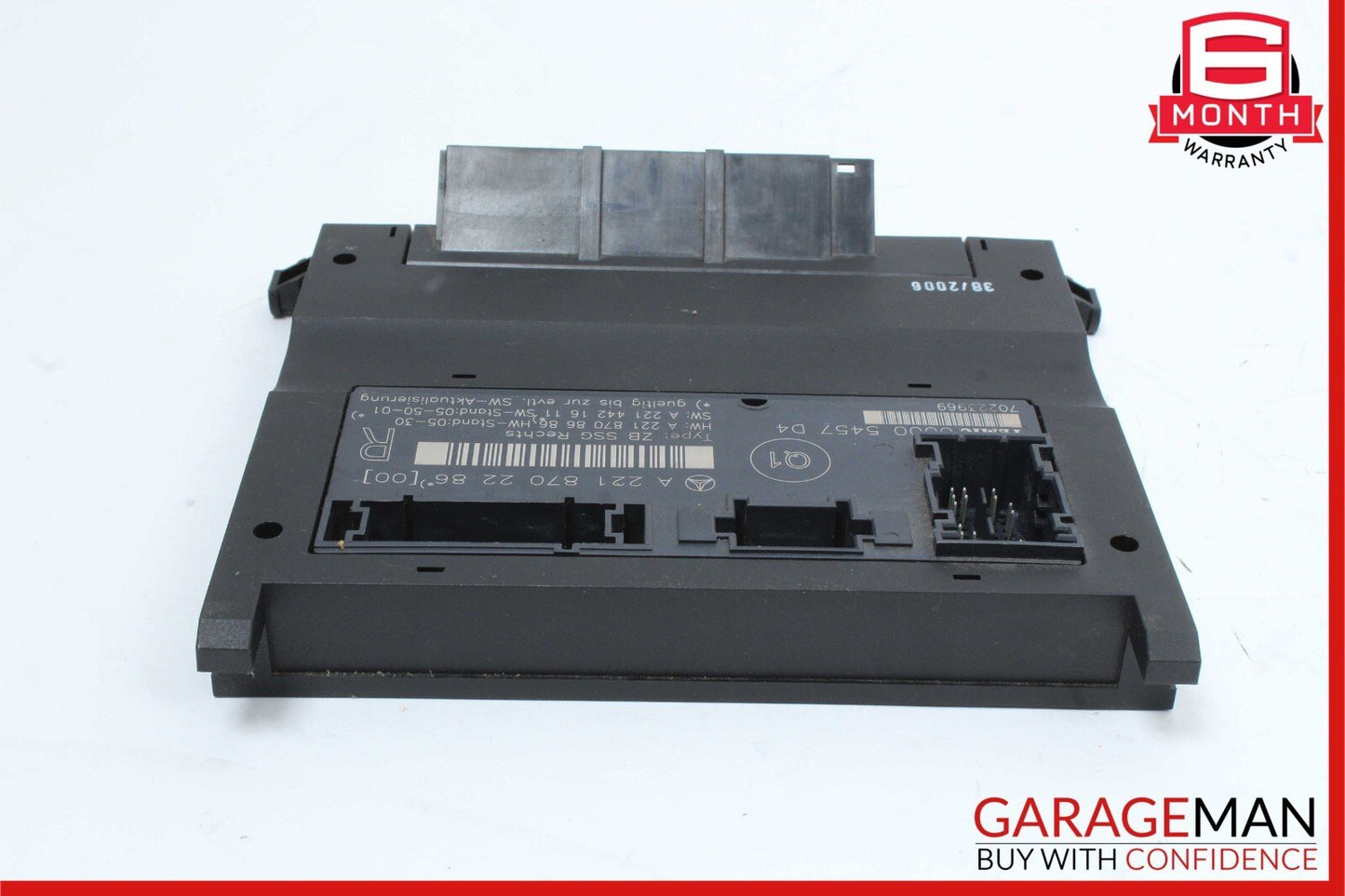 07-13 Mercedes W221 S550 S400 S350 Front Right Side Under Seat Control Module