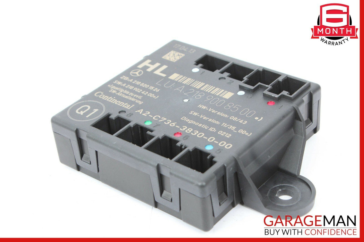10-18 Mercedes W212 E350 C250 Front Left Passenger Side Door Control Module OEM