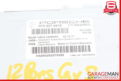 11-16 Porsche Cayenne 958 Hybrid S Rear View Backup Camera Control Module OEM