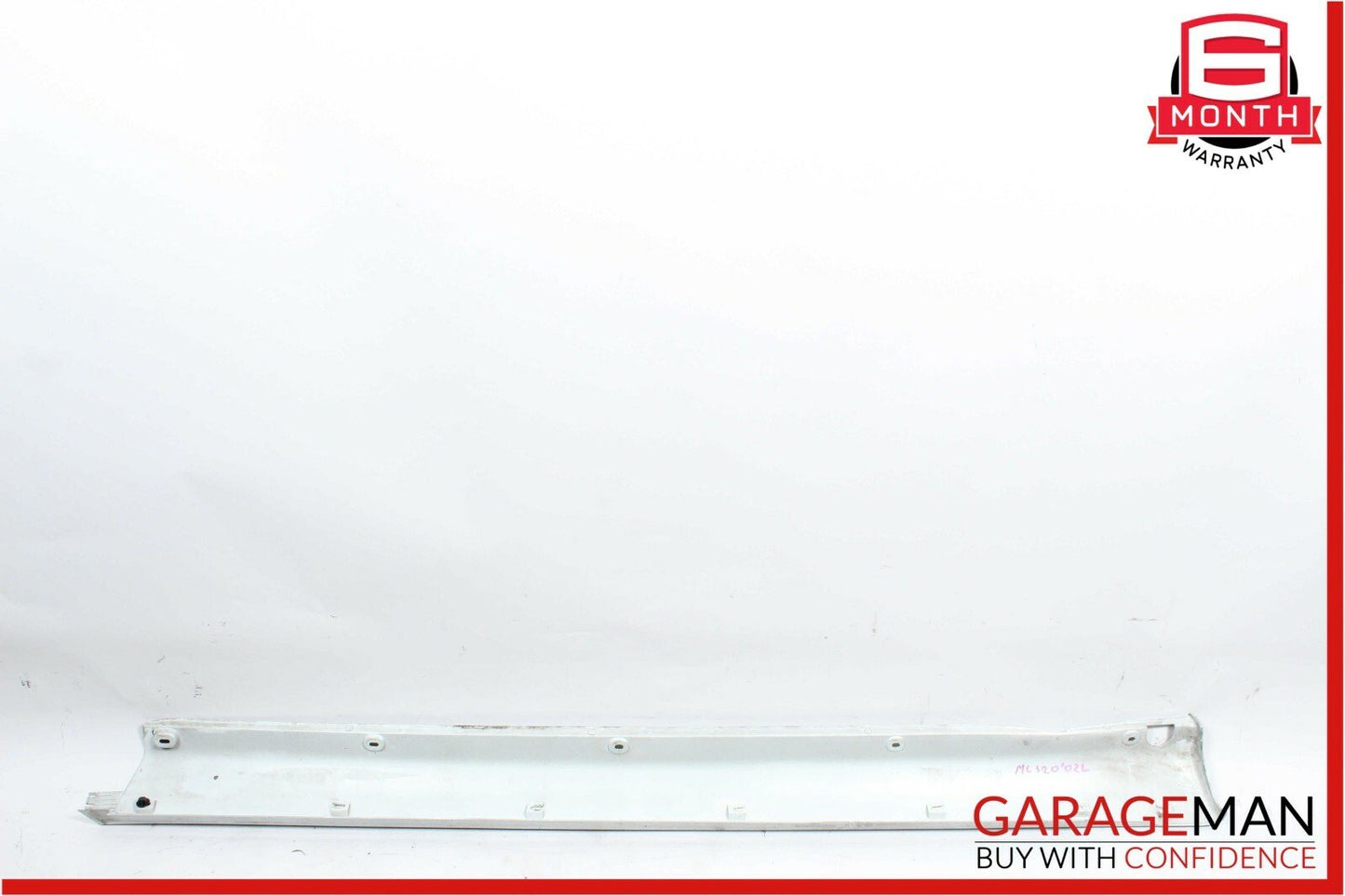 98-05 Mercedes W163 ML320 Left Side Rocker Skirt Molding Moulding Panel Silver
