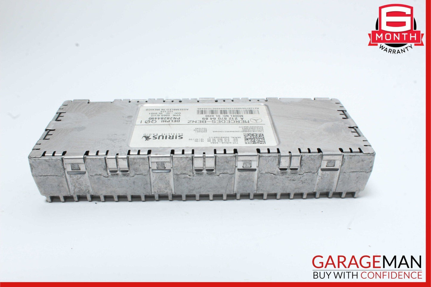 10-17 Mercedes W204 C250 C300 Sirius Satellite Radio Receiver 2128706489 OEM