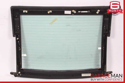 03-12 Mercedes R230 SL500 SL550 Rear Back Windshield Glass Panel Assembly OEM