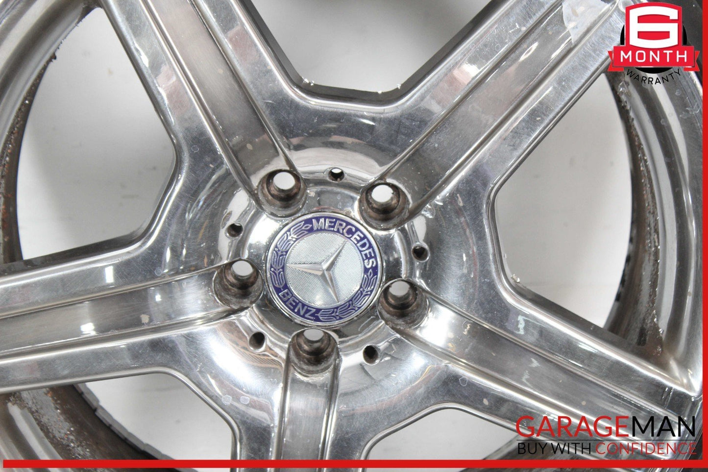 07-11 Mercedes W221 S550 CL63 AMG Wheel Tire Rim 9.5Jx19H2 ET43 OEM